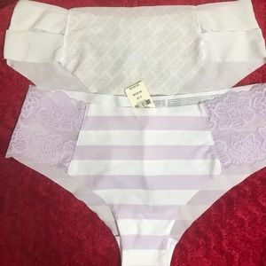 2 Large VS PINK panties